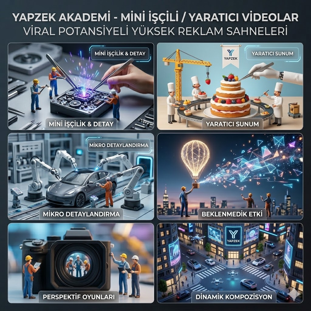 Mini İşçili / Yaratıcı Videolar